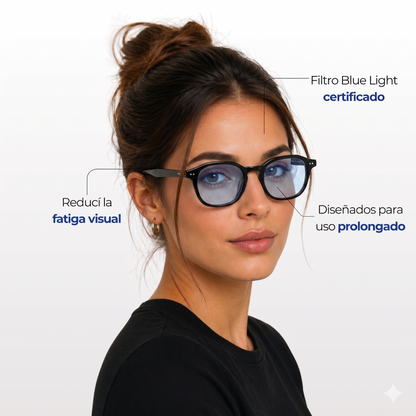 Blok Vision Pro | Bloquean la luz azul y hasta UV400